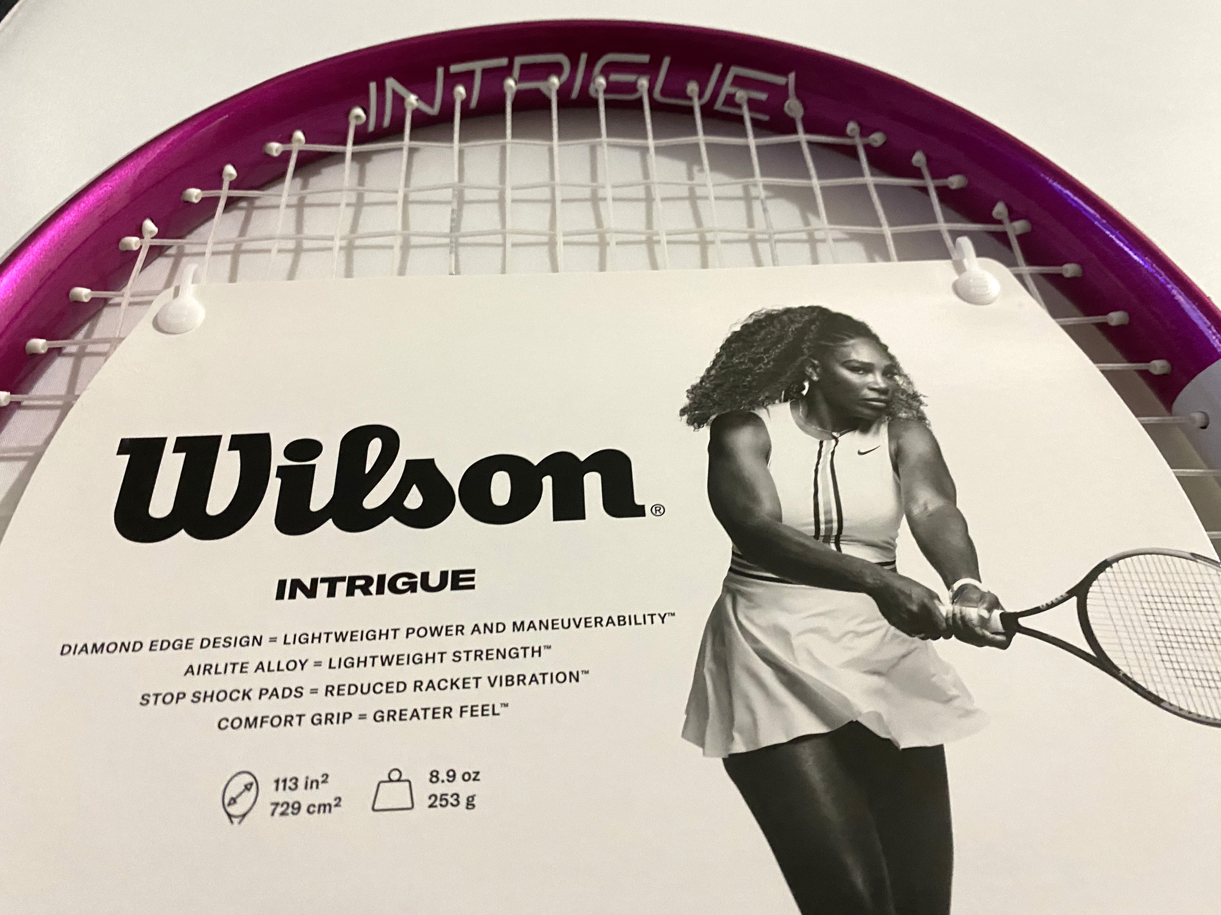 Tênis Wilson Intrigue Pro Feminino - Branco/Azul Marinho Para Quadra