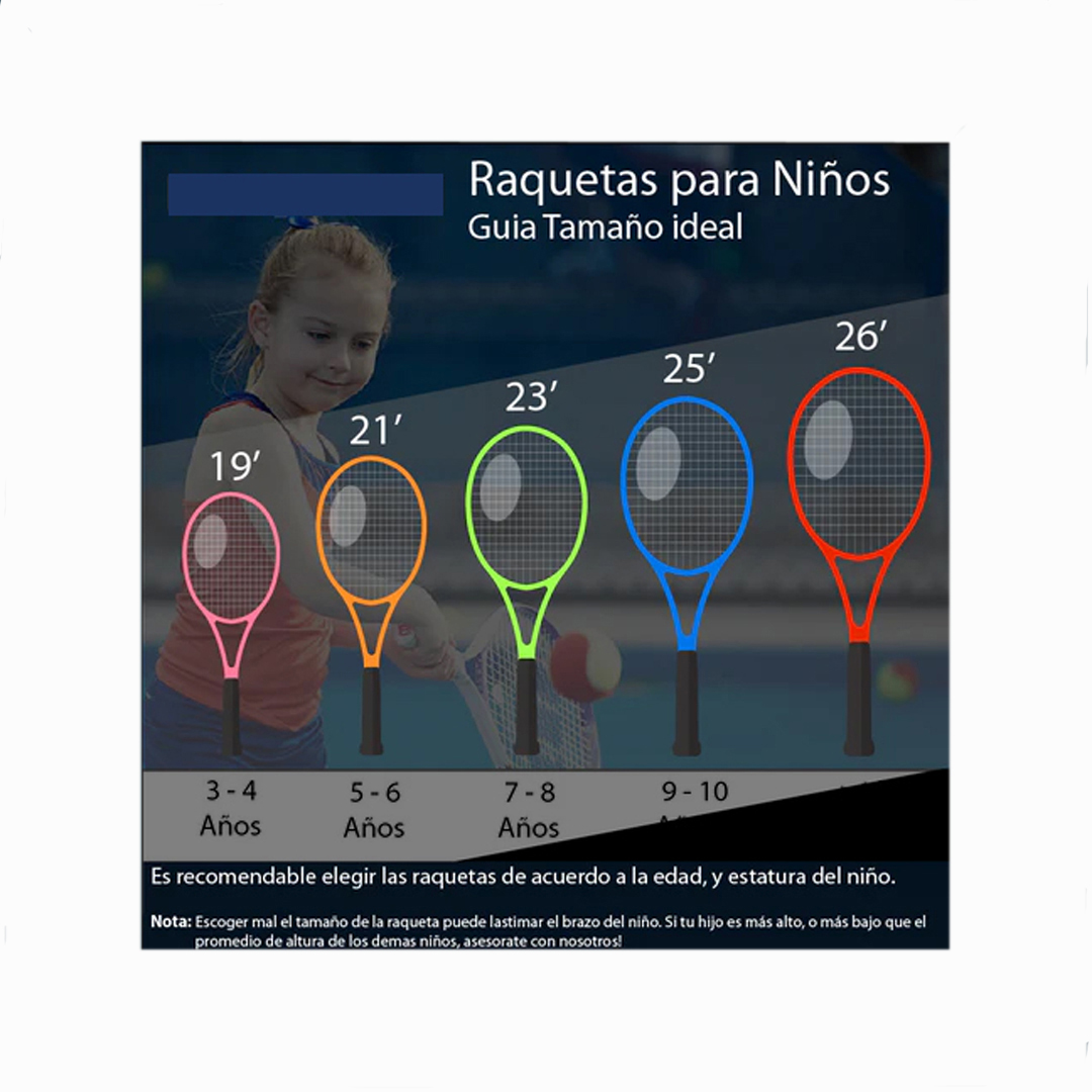 Cómo elegir la raqueta apropiada para niños – Miscelanea virtual